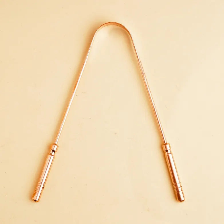 Ishalife Copper Tongue Cleaner|經典純銅淨化刮舌棒 清晨排毒儀式 (Pack of 2)