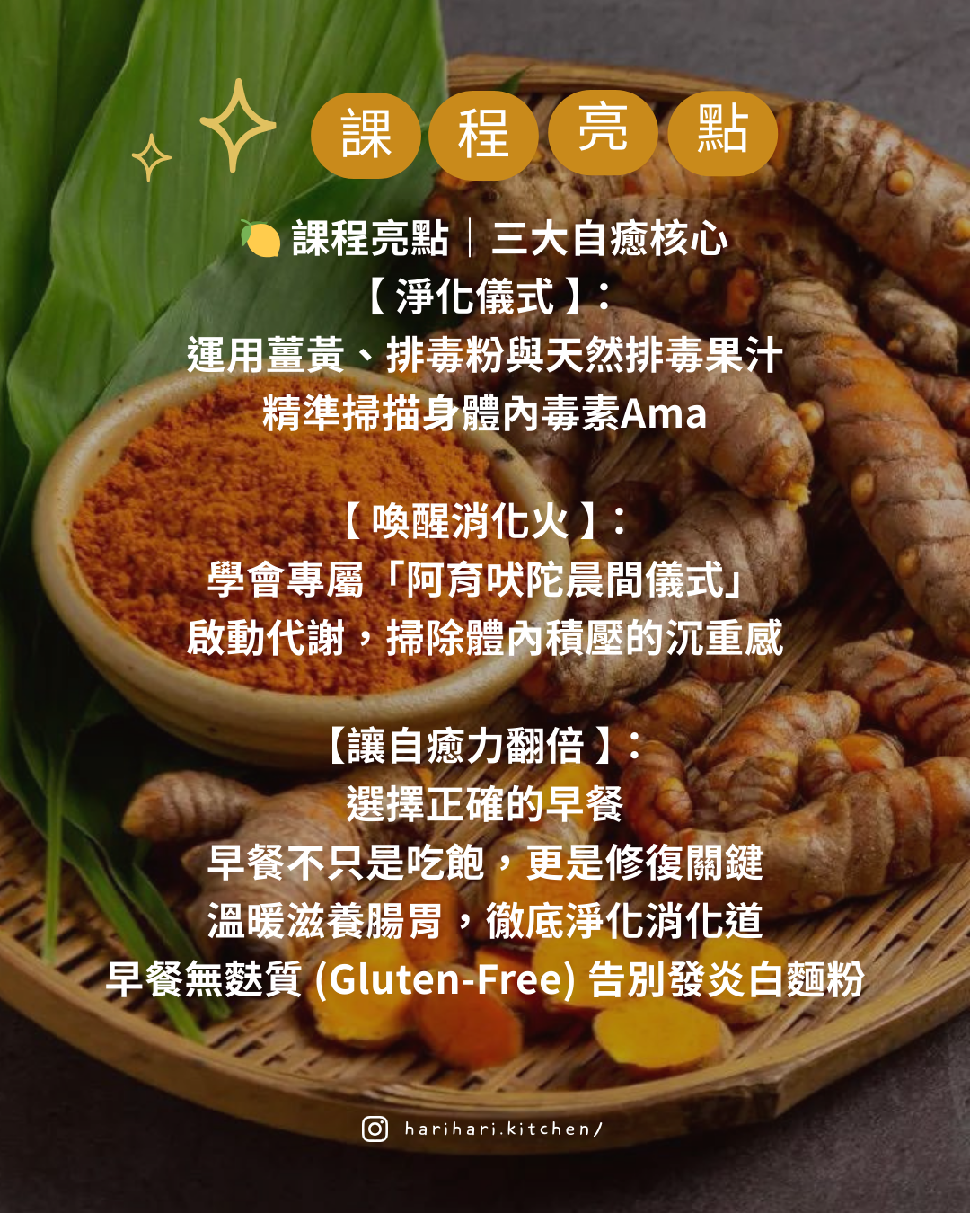 Ayurveda Detox Class｜ 排毒方程式