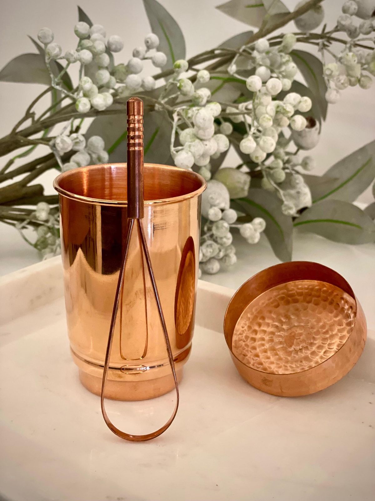 Ishalife Copper Tongue Cleaner｜經典純銅淨化刮舌棒 清晨排毒儀式 (Pack of 2)