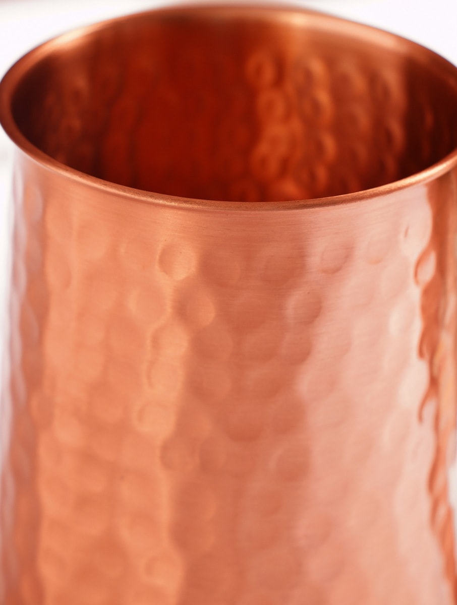 Copper Mugs (500ml) ｜ 銅水瓶旅行套裝｜阿育吠陀飲用銅水習慣