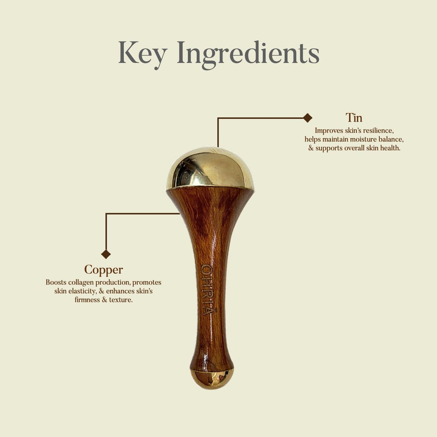 Kansa Wand Face Massage Tool｜ 臉部按摩排毒神器