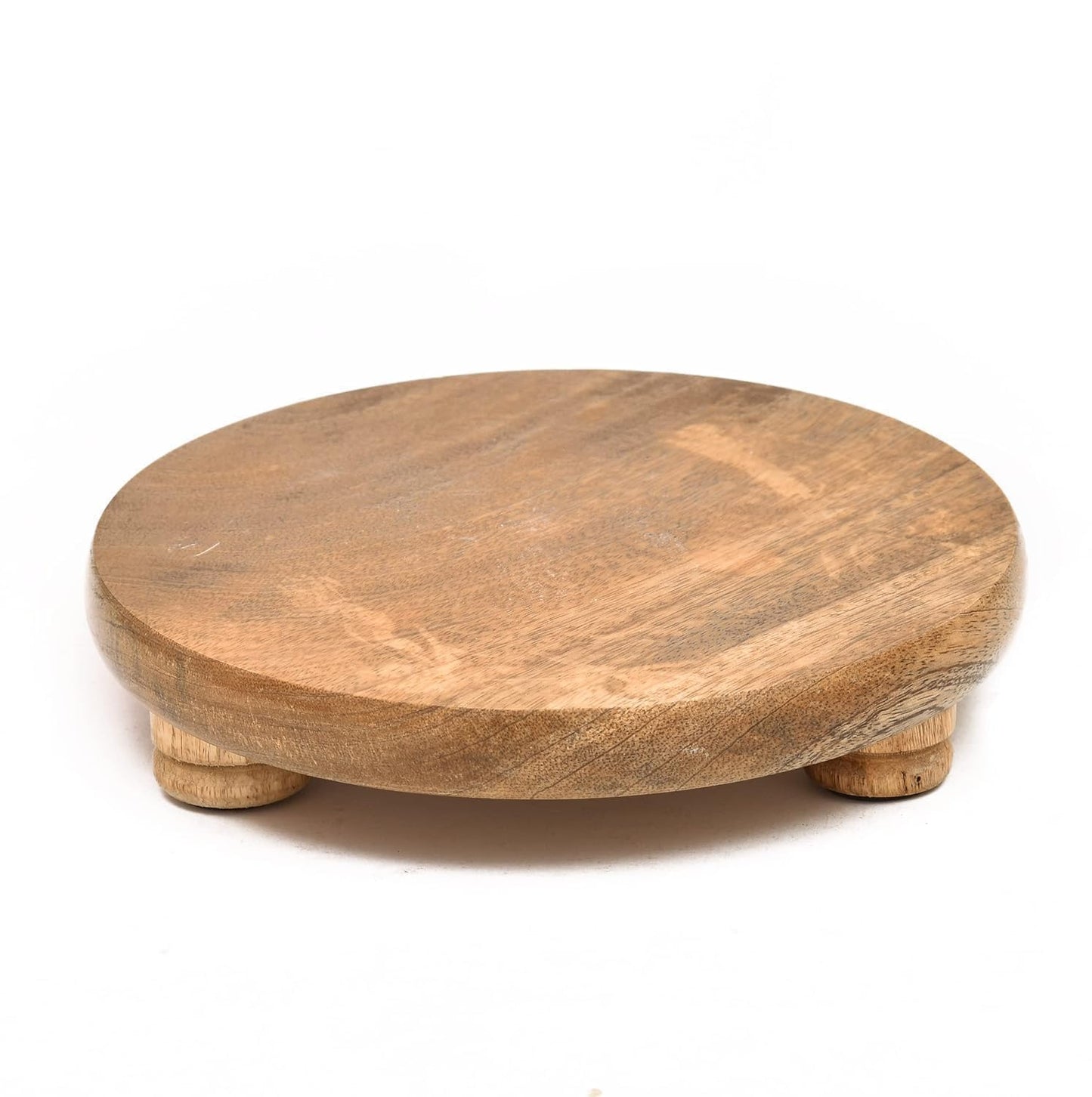 Wooden Chapati Chakla  | 印度木擀麵團工具 製作風味的 Roti 必備