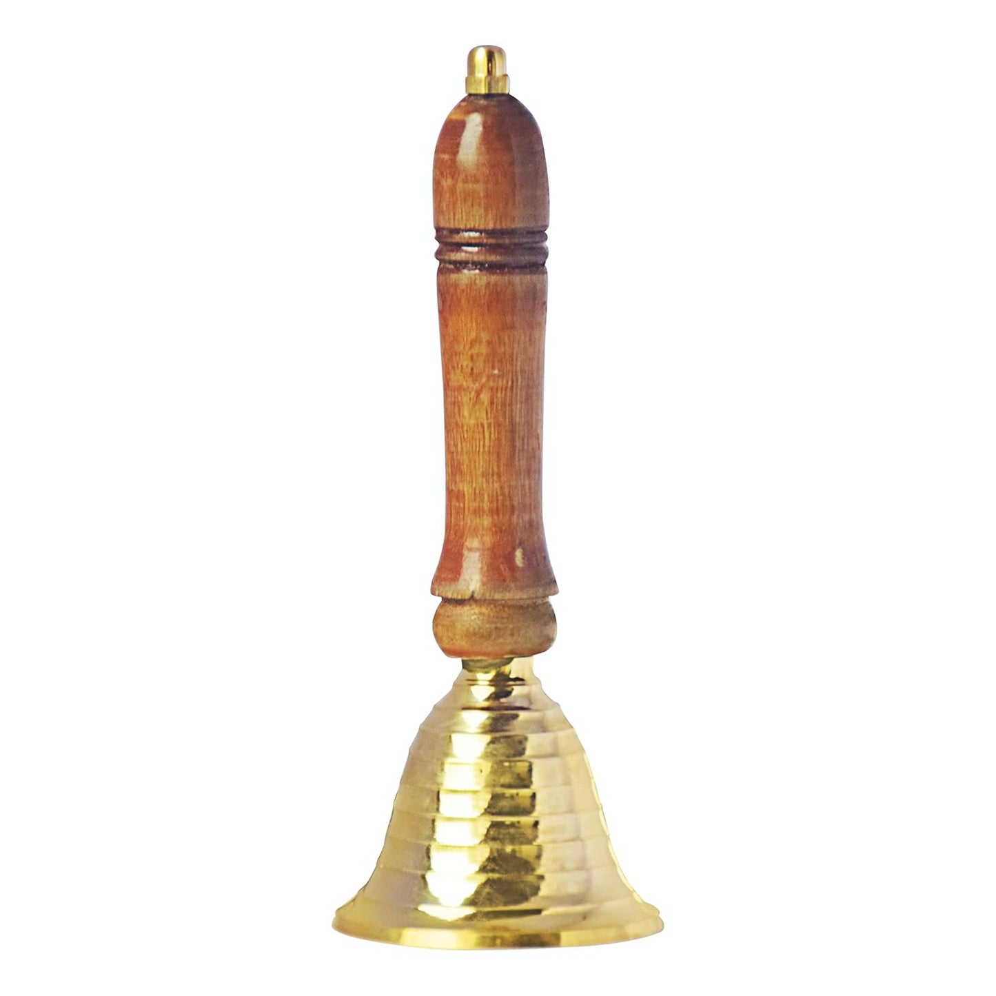 Brass Bell with Wood Handle | 木柄黃銅手搖鈴