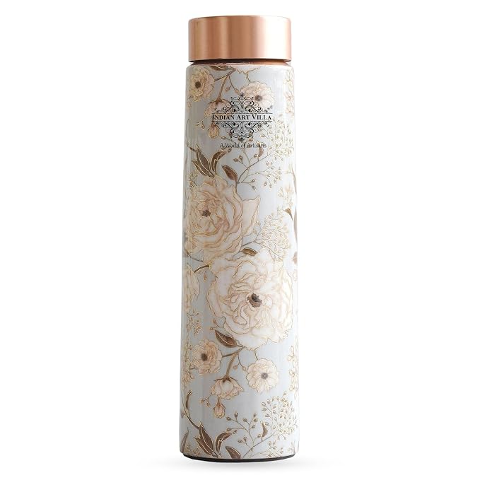 Ayurveda Gold Rose Copper Bottle (750ml) 阿育吠陀銅水樽