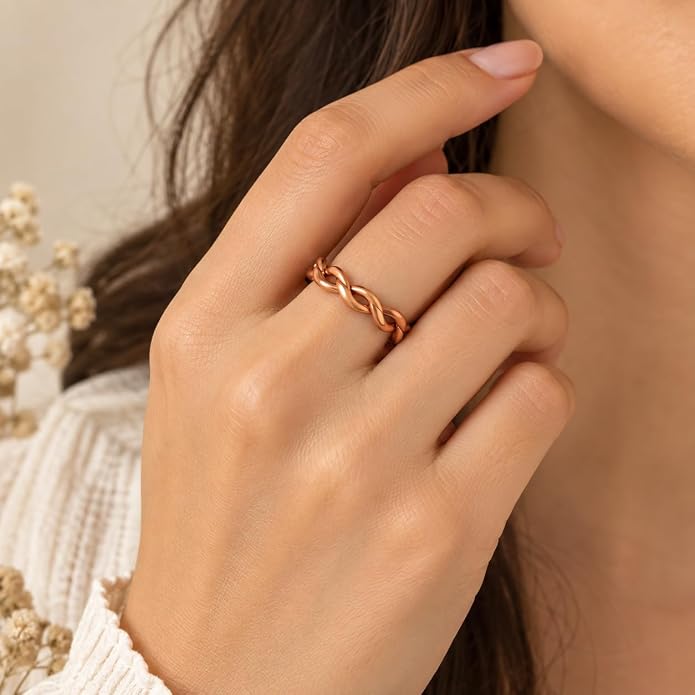 Adjustable Copper Finger Ring ｜純銅手工戒指 (#YS049B)