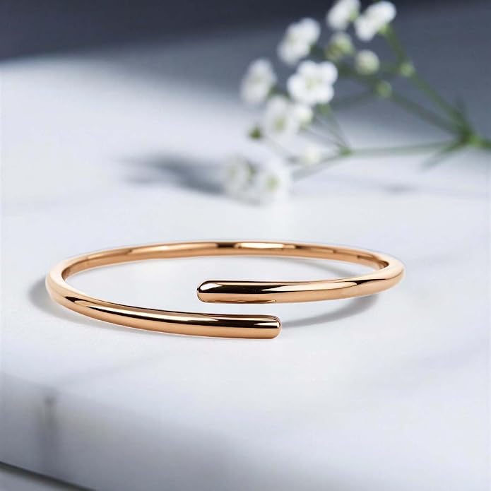Adjustable Polished Copper Anklet Leg Kada｜極簡接地純銅腳踝環 (#YS045A)