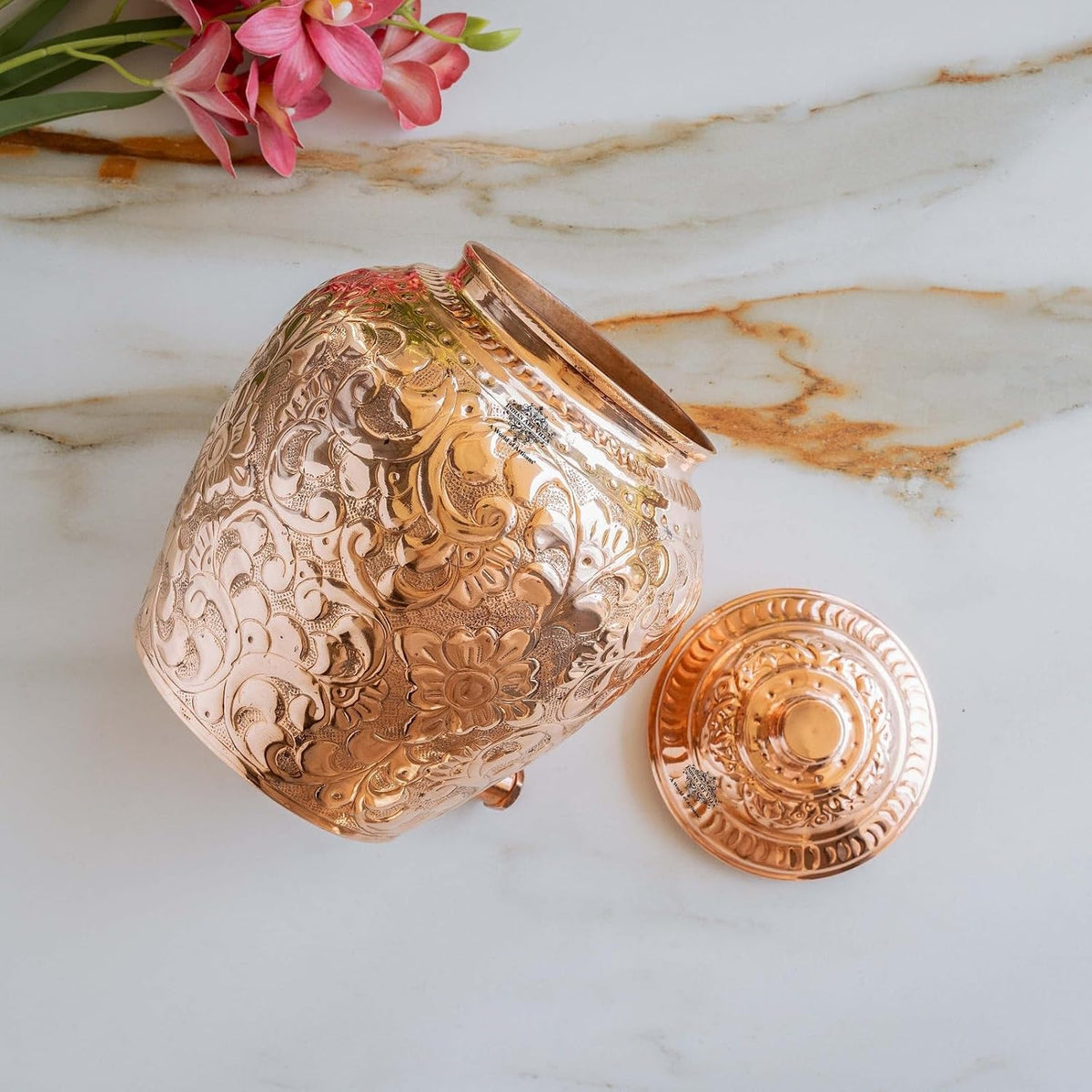 Copper Designer Crafted Style Tank (6L) ｜ 純銅高品質精品儲水桶 - 6公升 (#CTD006)