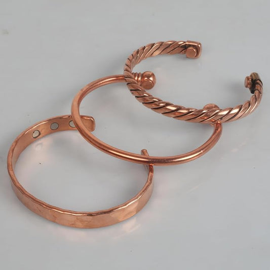 SALES - Copper Bracelet Set III |  三款手鐲 (#YSS3)