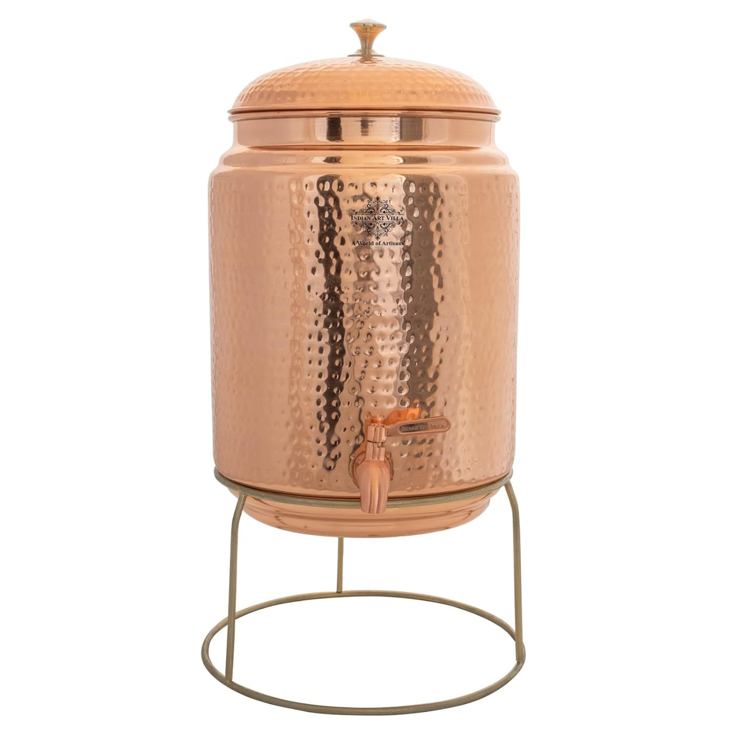 Hammered Copper Water Tank (11L) ｜ 純銅精品儲水桶11公升