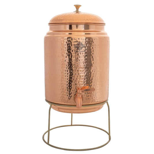 Hammered Copper Water Tank (11L) ｜ 純銅精品儲水桶11公升