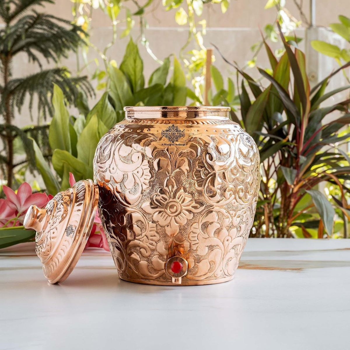Copper Designer Crafted Style Tank (6L) ｜ 純銅高品質精品儲水桶 - 6公升 (#CTD006)