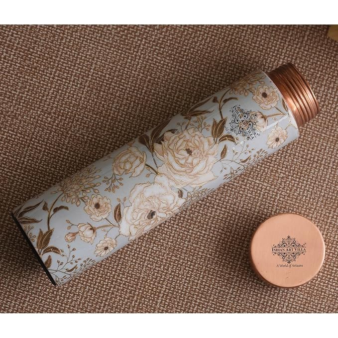 Ayurveda Gold Rose Copper Bottle (750ml) 阿育吠陀銅水樽
