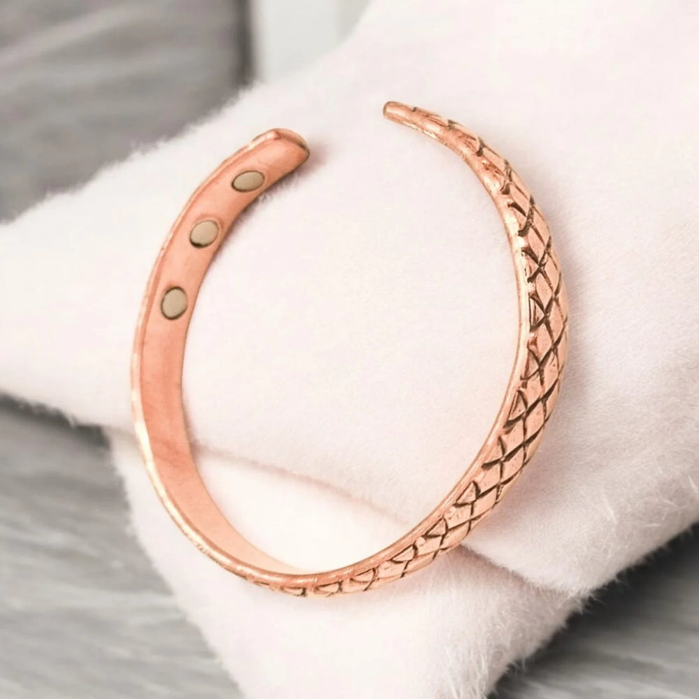 Unisex Copper Bracelet｜極簡純銅螺旋手鐲 (#YS014)