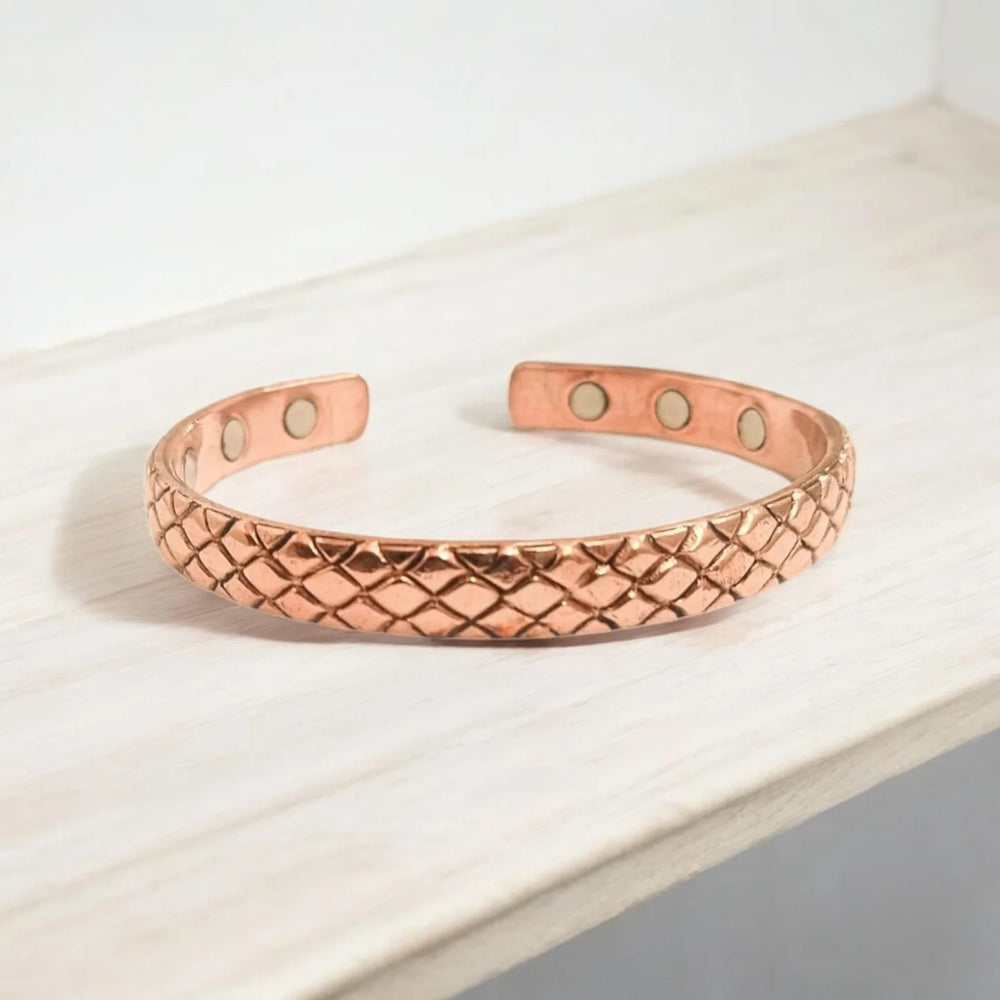 Unisex Copper Bracelet｜極簡純銅螺旋手鐲 (#YS014)