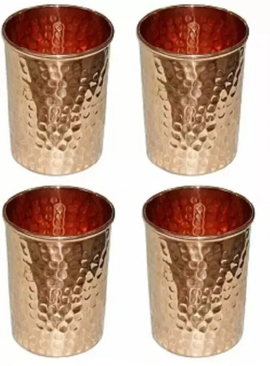 Hammered Copper Cups