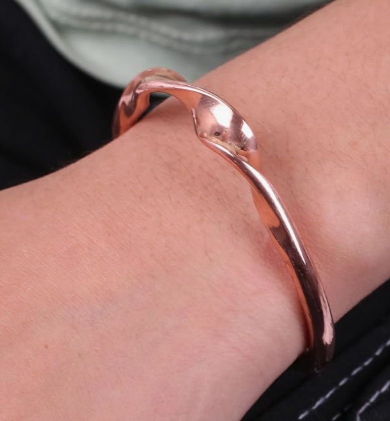 Minimalist Helix Elegant Copper Bracelet｜極簡純銅螺旋手鐲 (#YS033)