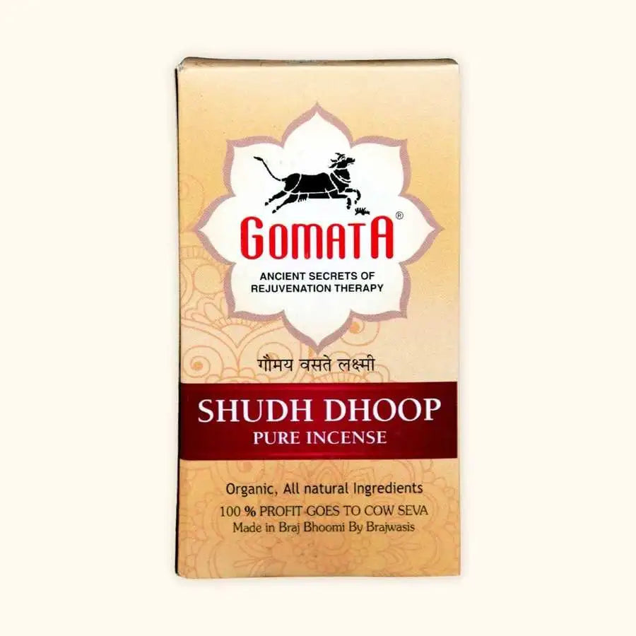 Shudh Dhoop Cow Dung Stick  (Pack of 2)｜ 印度聖牛香 淨化空間能量