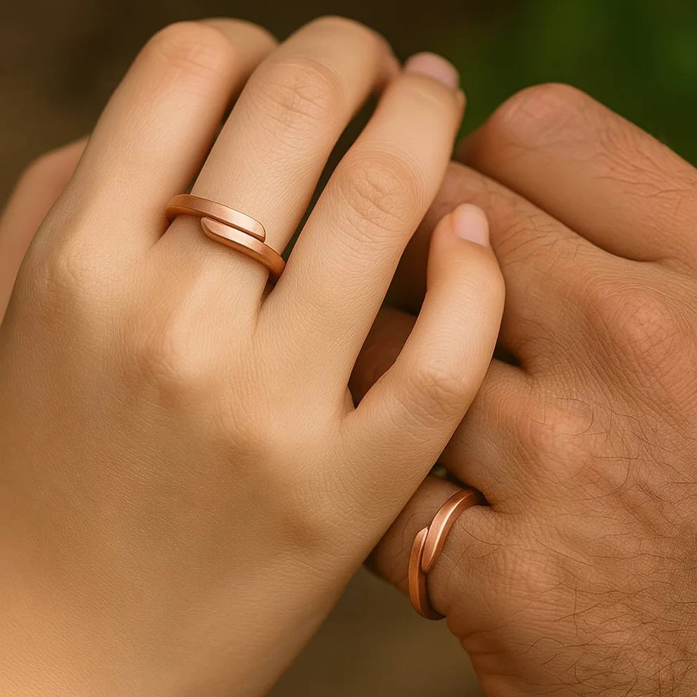 Adjustable Copper Finger Ring ｜純銅手工戒指 (#YS048)