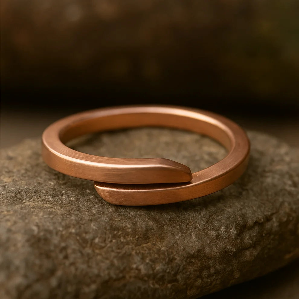 Adjustable Copper Finger Ring ｜純銅手工戒指 (#YS048)