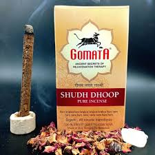 Shudh Dhoop Cow Dung Stick  (Pack of 2)｜ 印度聖牛香 淨化空間能量