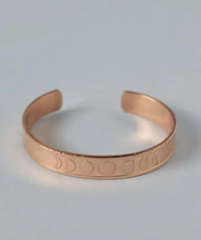 Copper Moon-Phrase Bracelet ｜銅質月相手鍊 （#YS003）