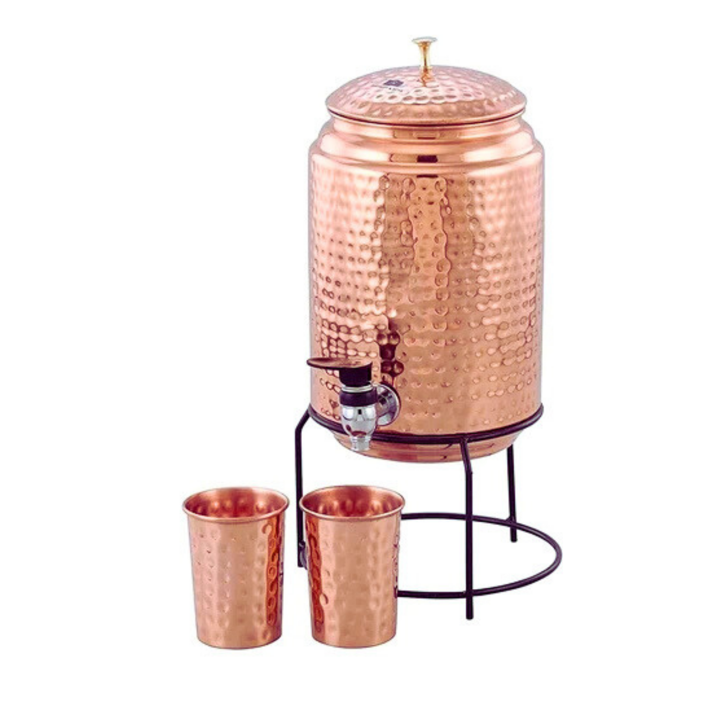Copper Tank Set (5L & 2Cups) ｜ 純銅健康儲水桶5公升及2個銅杯