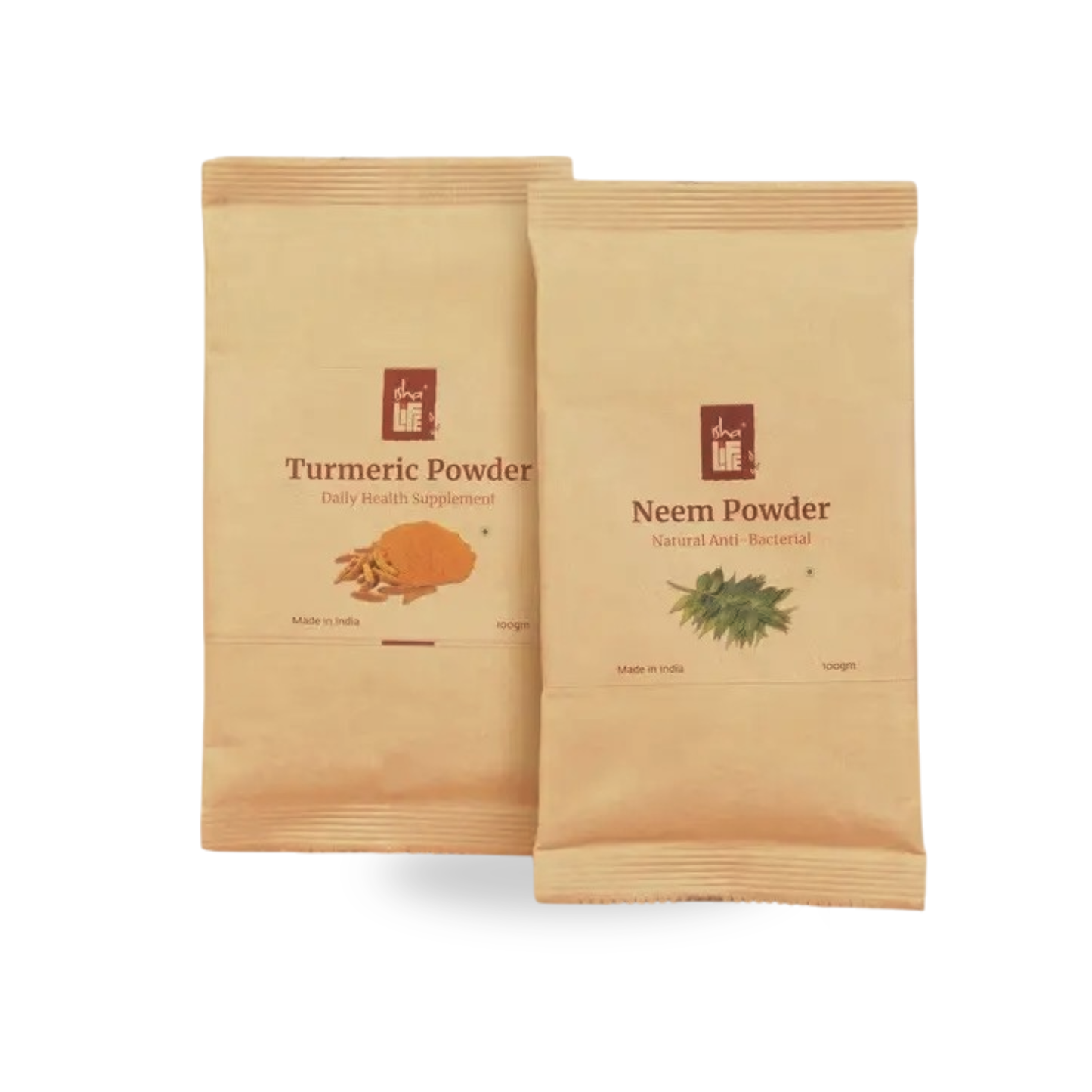 Neem Powder & Turmeric Powder Combo｜印度苦楝粉及薑黃粉 排毒組合