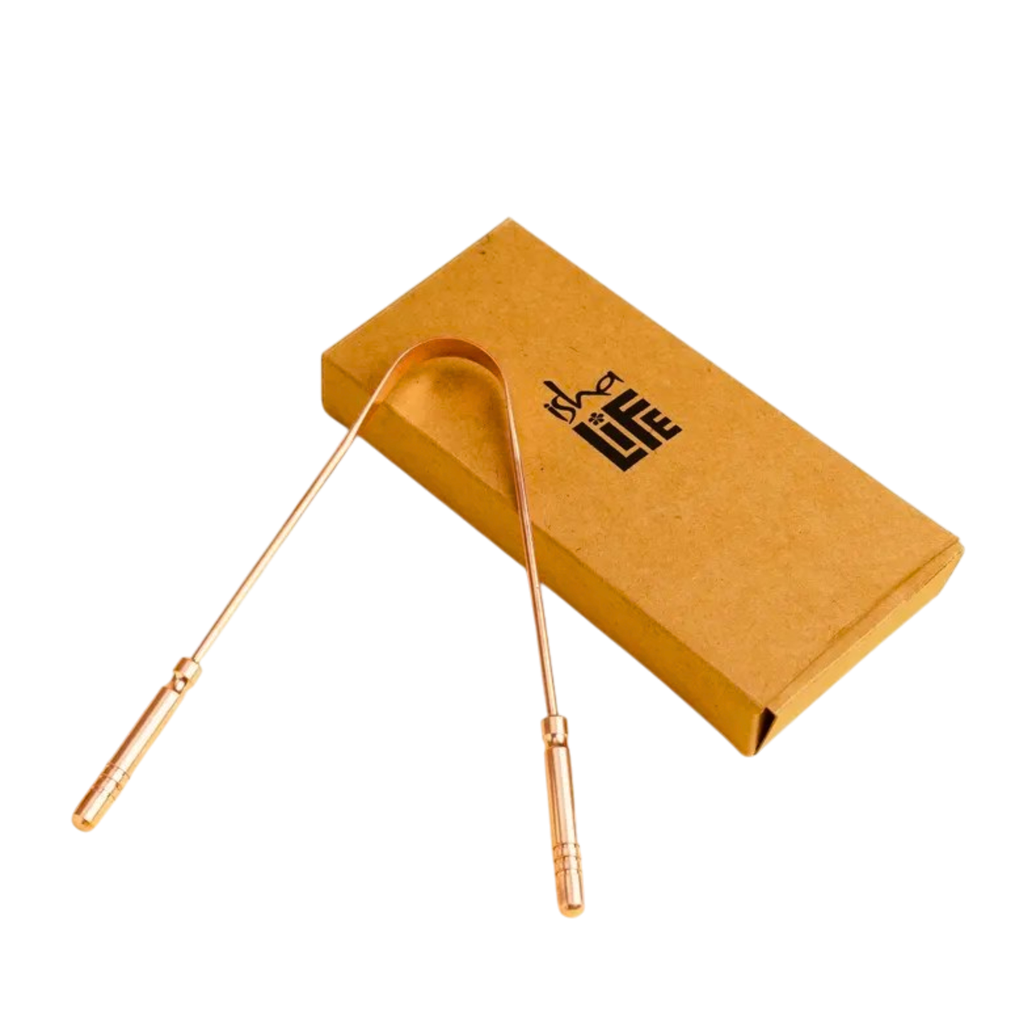 Ishalife Copper Tongue Cleaner｜經典純銅淨化刮舌棒 清晨排毒儀式 (Pack of 2)