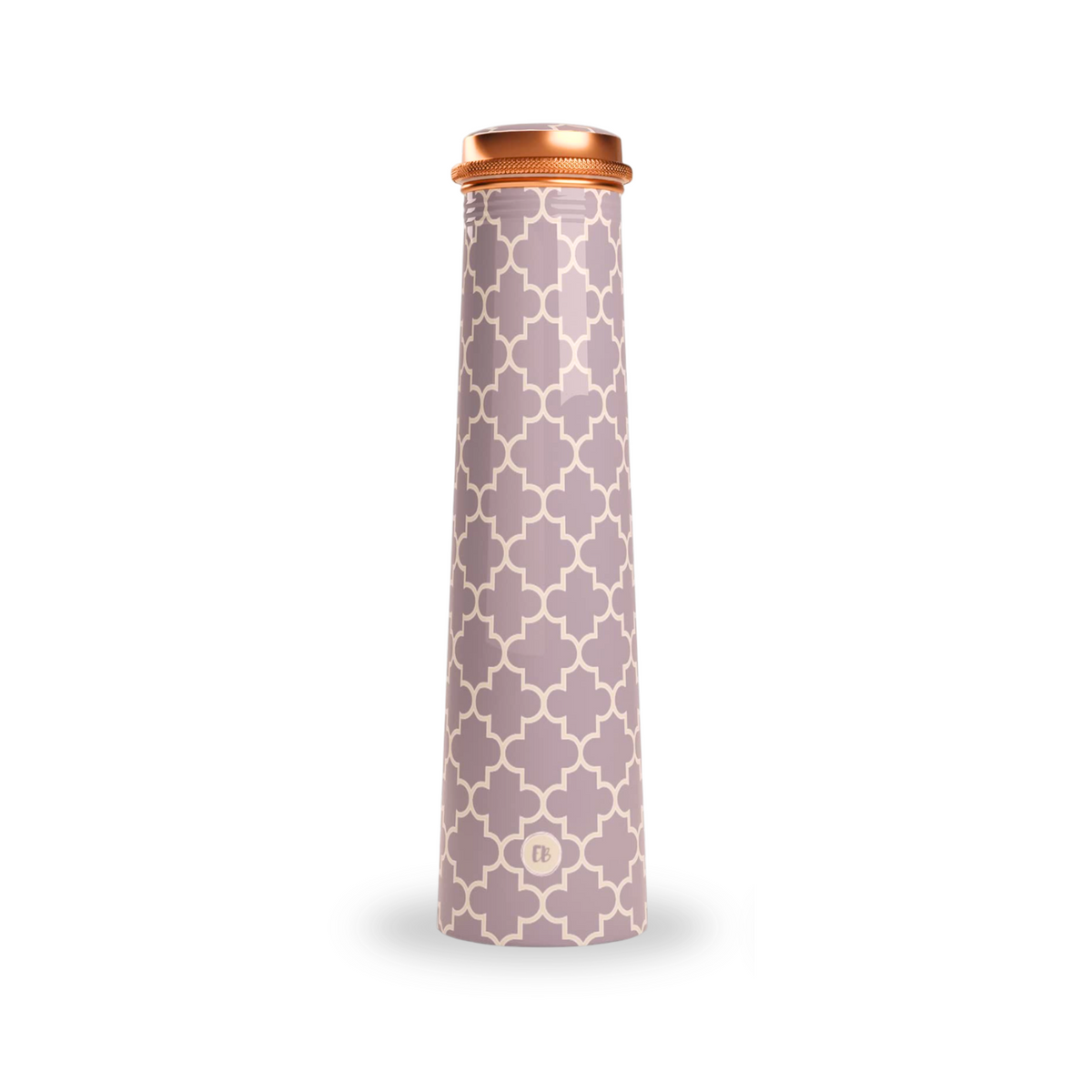 Copper Grey Slim Bottle  (750ml) ｜ 印度手工純銅水瓶