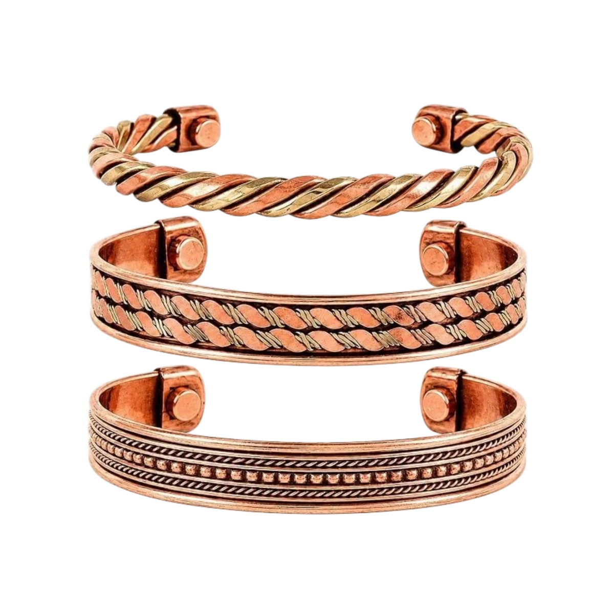 SALES - Copper Bracelet Set III |  三款手鐲 (#YSS7)
