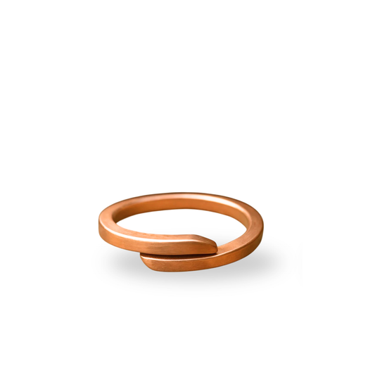 Adjustable Copper Finger Ring ｜純銅手工戒指 (#YS048)