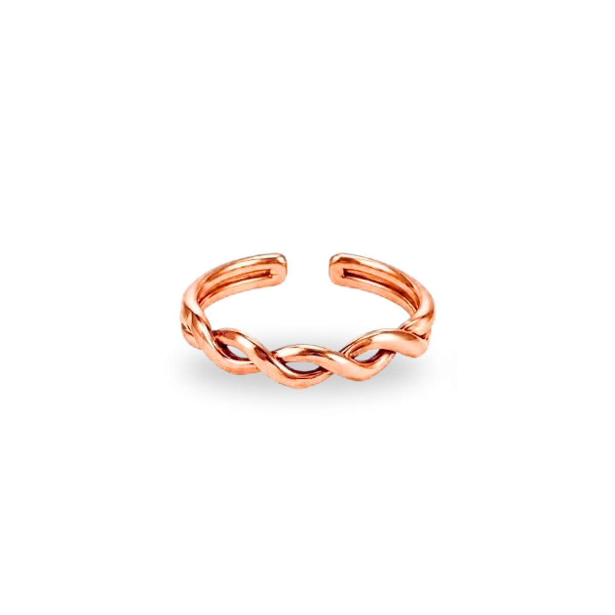 Adjustable Copper Finger Ring ｜純銅手工戒指 (#YS049B)