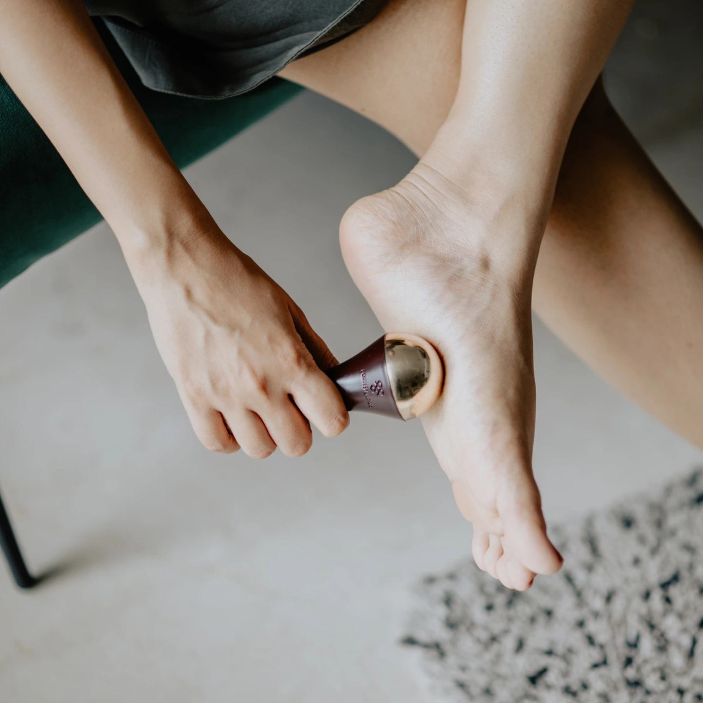 Kansa Wand Foot Massage Tool｜ 純青銅腳部 按摩棒排毒神器