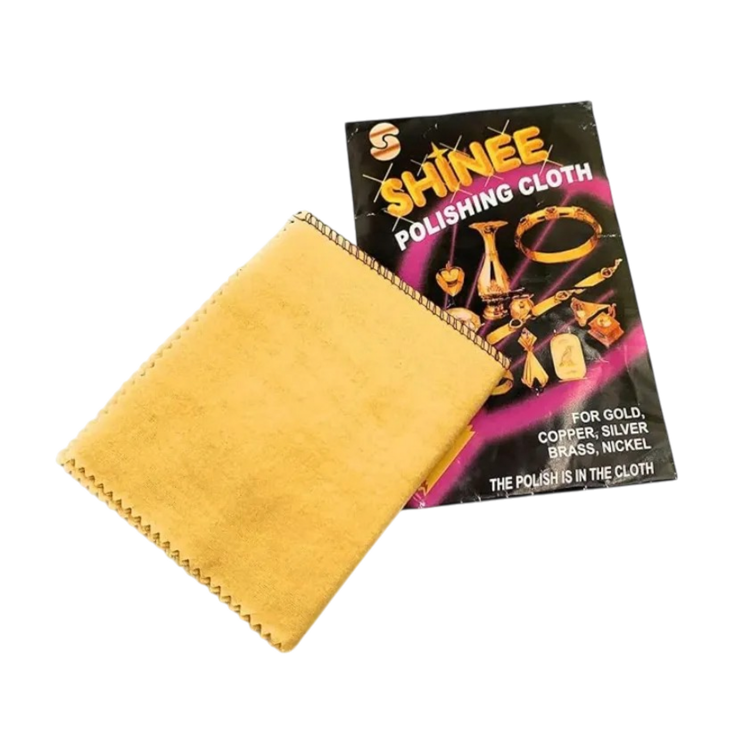 Polishing Shine & Cleaning Cloth for Gold, Silver, Brass, Copper & Jewellery｜ 拋光清潔布