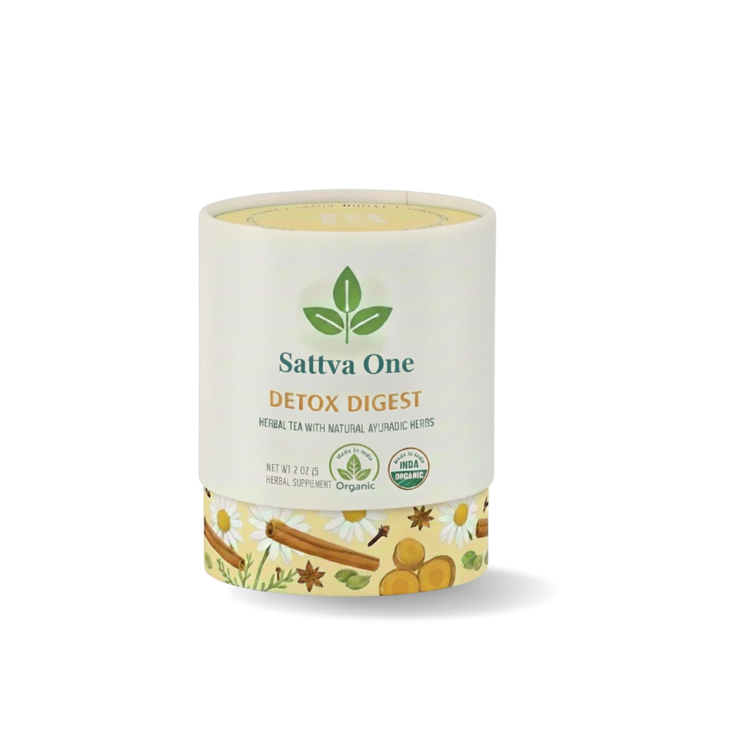 Organic Herbal Tea｜（30天個人化）啟動消化火的溫和排毒配方